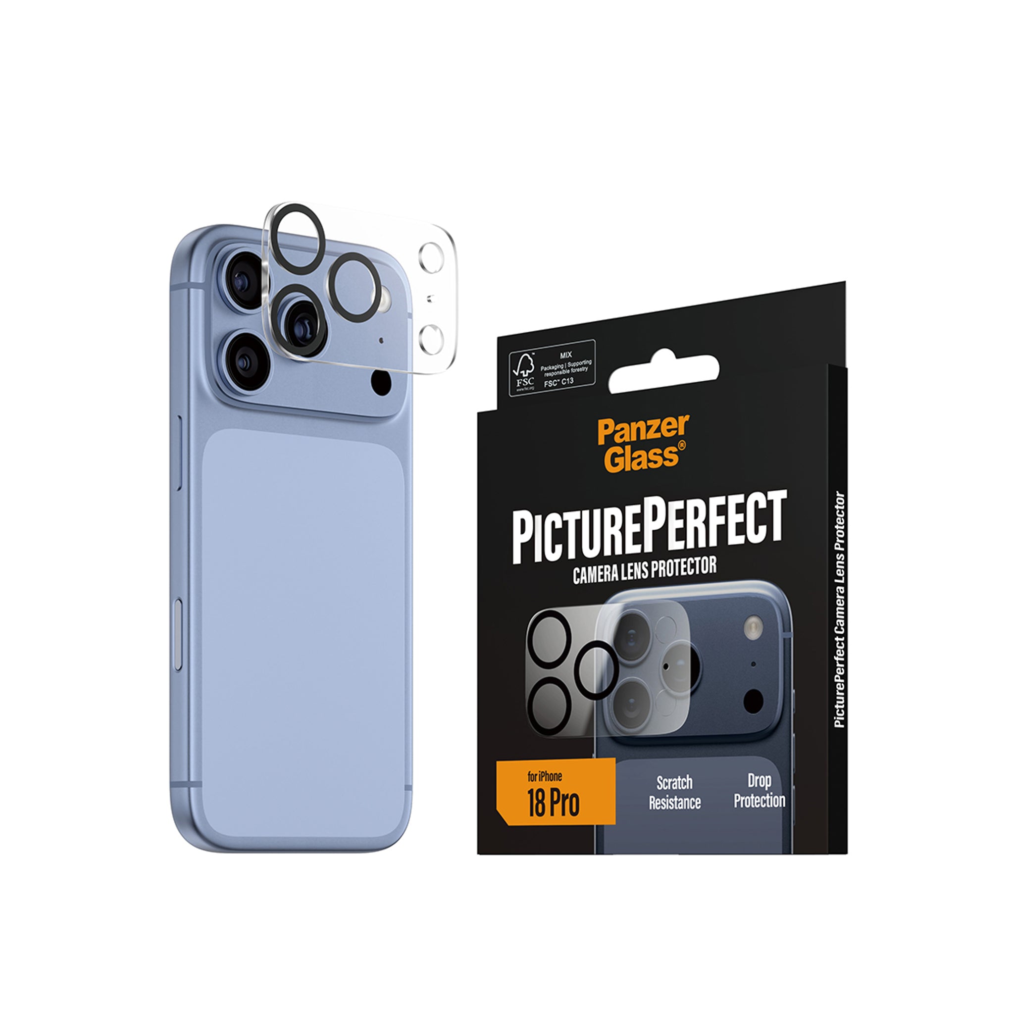 PanzerGlass® PicturePerfect Camera Lens Protector iPhone 18 Pro